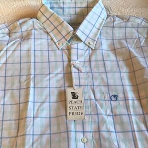 NWT Peach State Pride Original Fit Button-Down